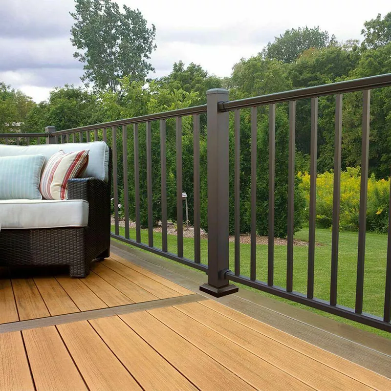 Däcksräcke i aluminium