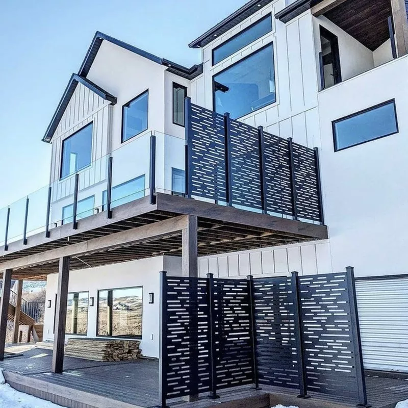 Sekretessskärm i metall