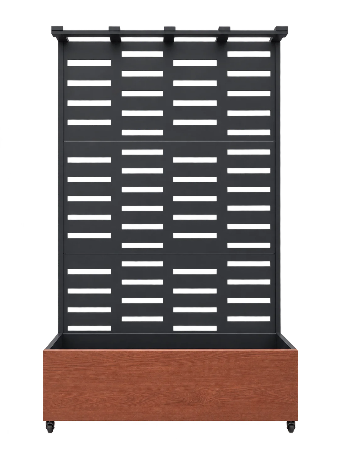 Metall Privacy Screen Planter