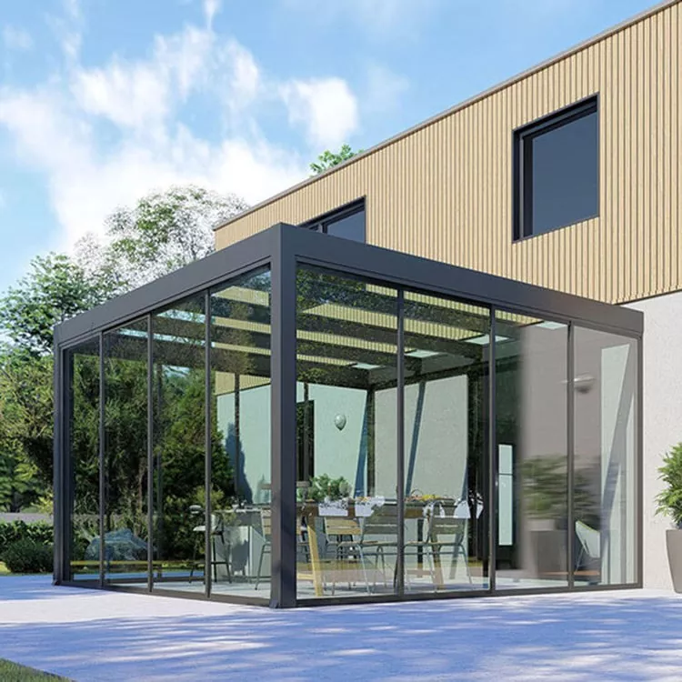 Öppningstak pergola