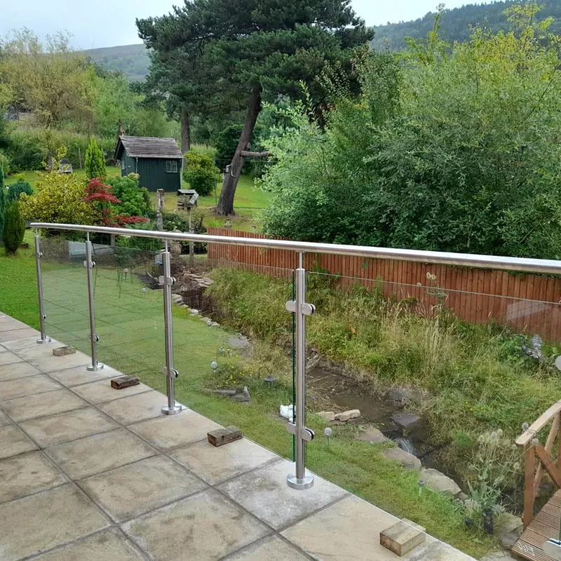 Handledare i rostfritt stål